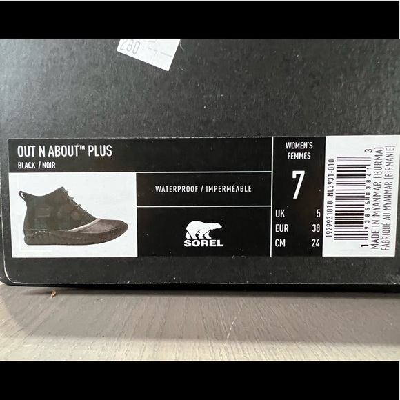 New Sorel Out 'N About Plus boots size 7 - Picture 10 of 10